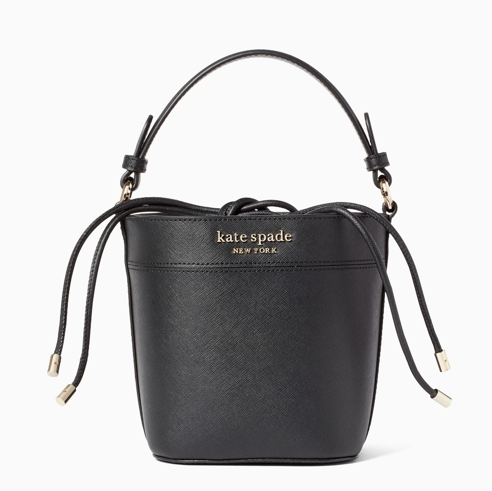 Kate Spade bucket tote crossbody black